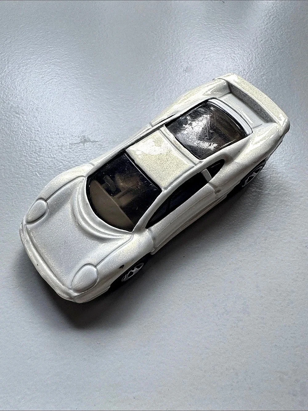 Hot Wheels Silver Die-Cast Toy Car